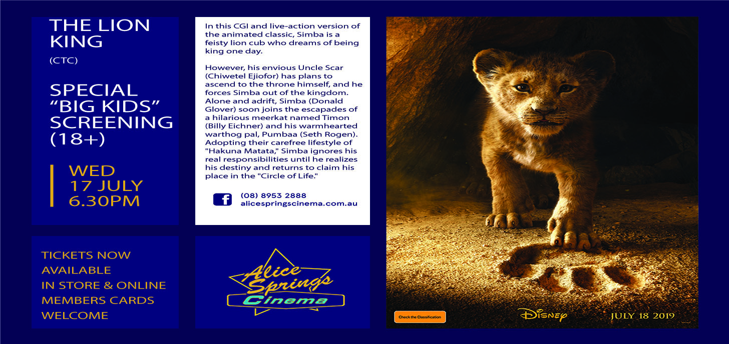 Alice Springs Cinema Home