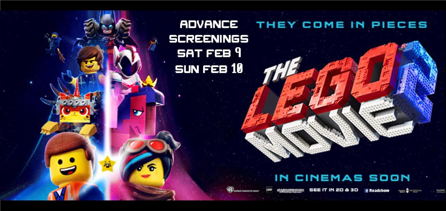 Bendigo Cinemas: The Lego Movie 2 Advance Screenings